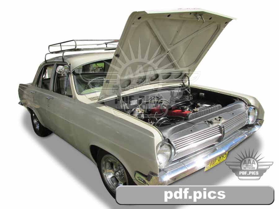 HD Holden Sedan Front Drivers Side View
