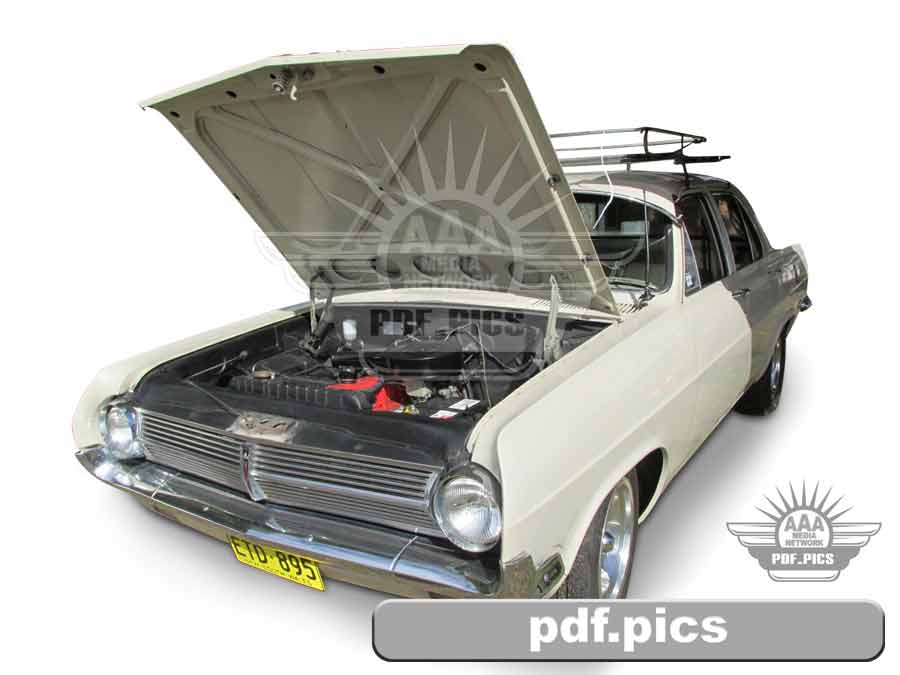 HD Holden Sedan Front Passenger Side View