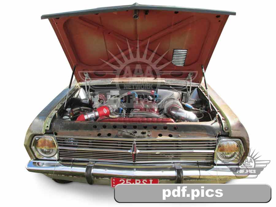 HD Holden Sedan Front View