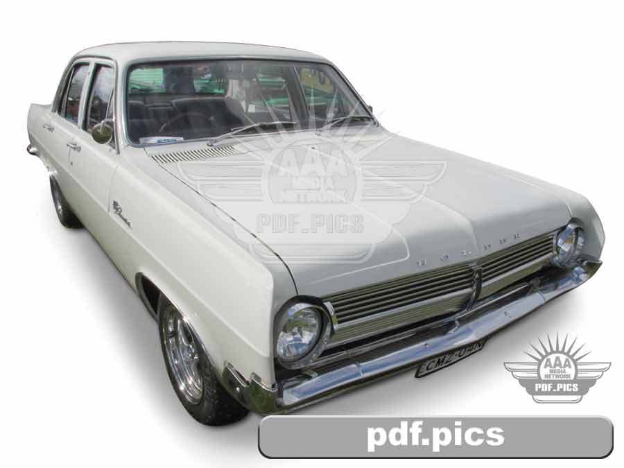 HD Holden Sedan Front Drivers Side View