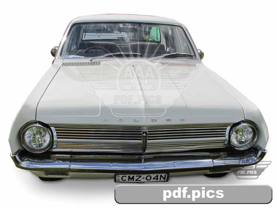 HD Holden Sedan Front View