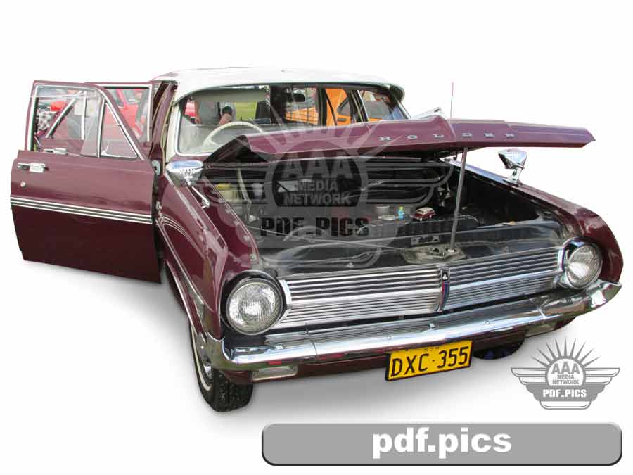 HD Holden Station Wagon Front Drivers Side View