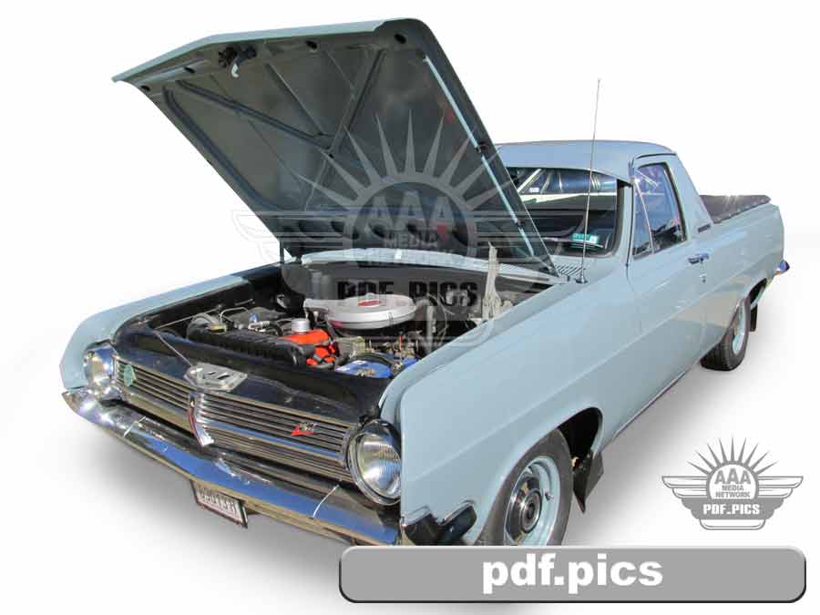 HD Holden Ute Front Passenger Side View