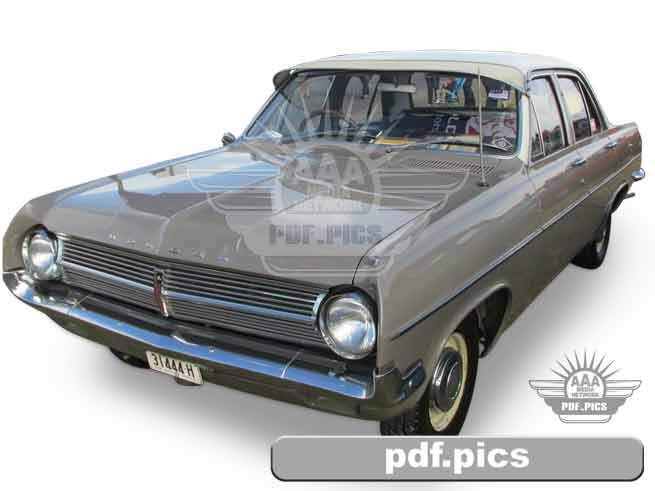 HD Holden Sedan Front Passenger Side View