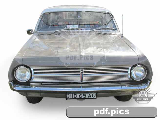 HD Holden Station Wagon Front View