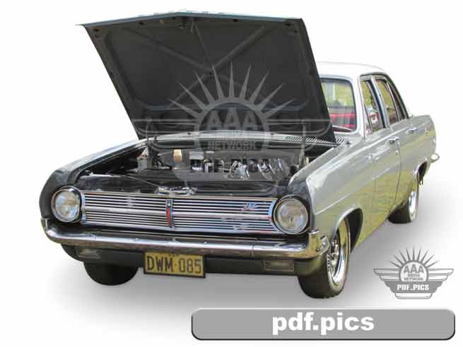 HD Holden Sedan Front Passenger Side View
