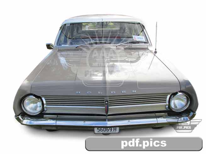 HD Holden Station Wagon Front View