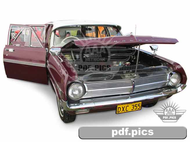 HD Holden Station Wagon Front Drivers Side View