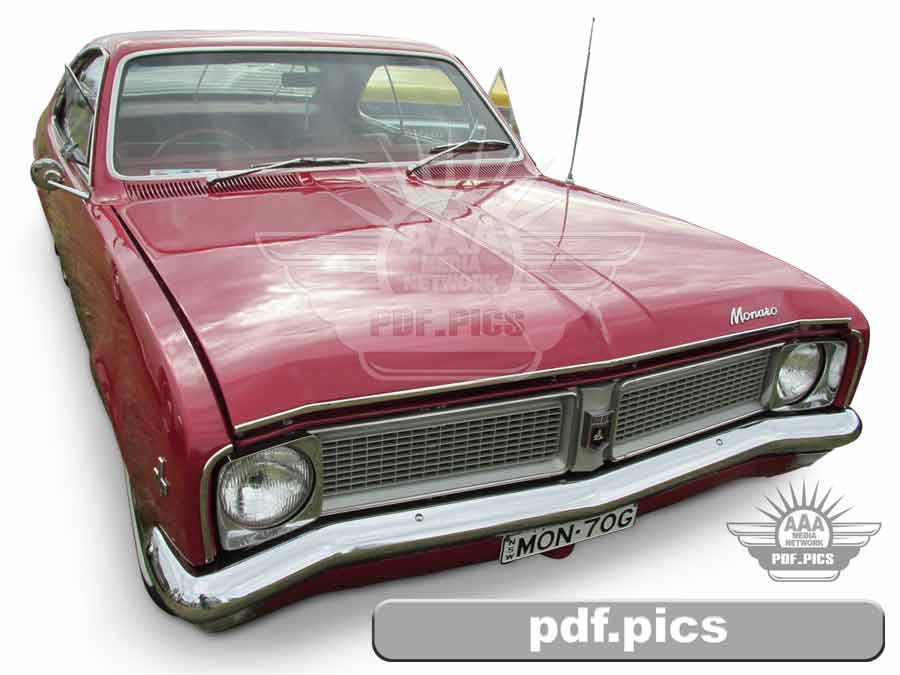 HG Holden Coupe Front Drivers Side View