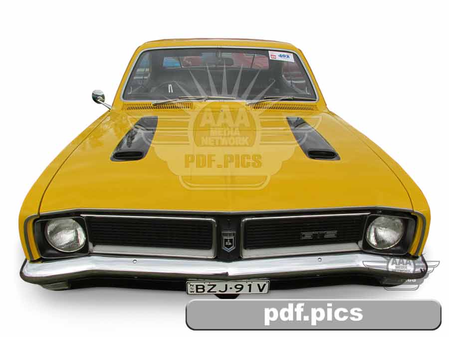 HG Holden Coupe Front View