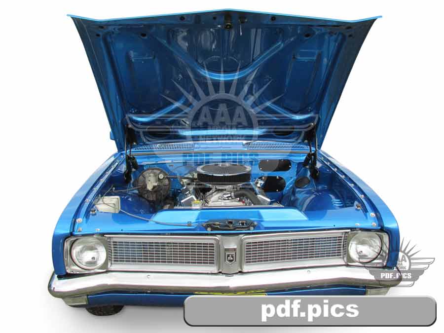 HG Holden Sedan Front View