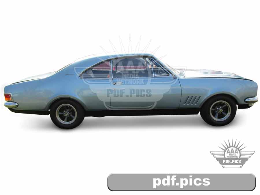 HG Holden Coupe Front Drivers Side View
