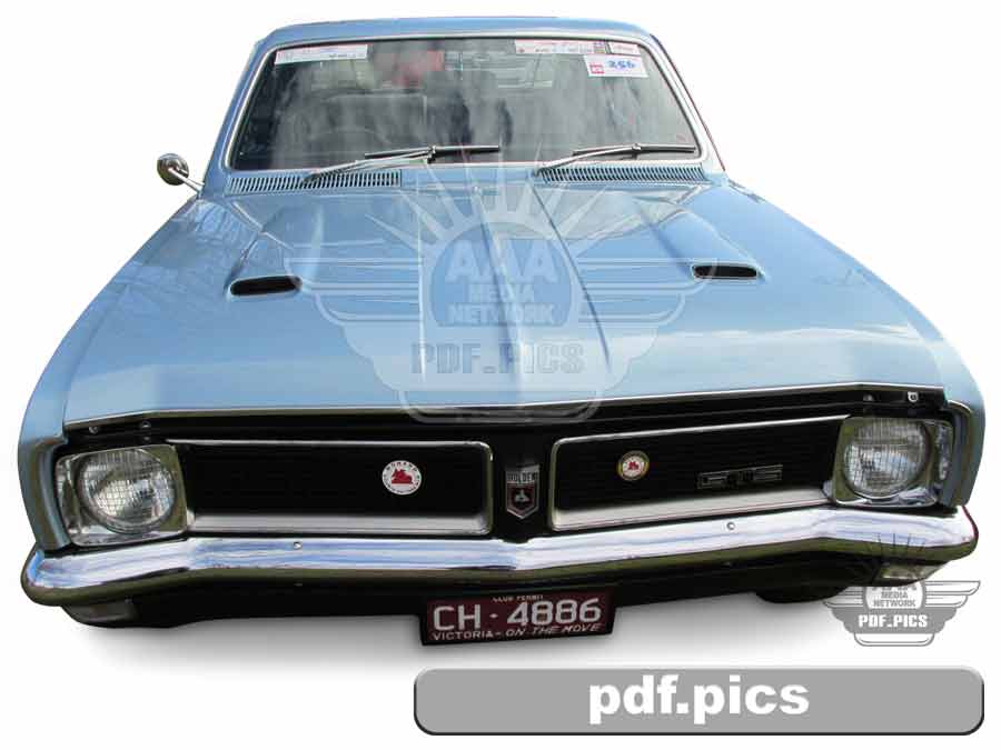 HG Holden Coupe Front View
