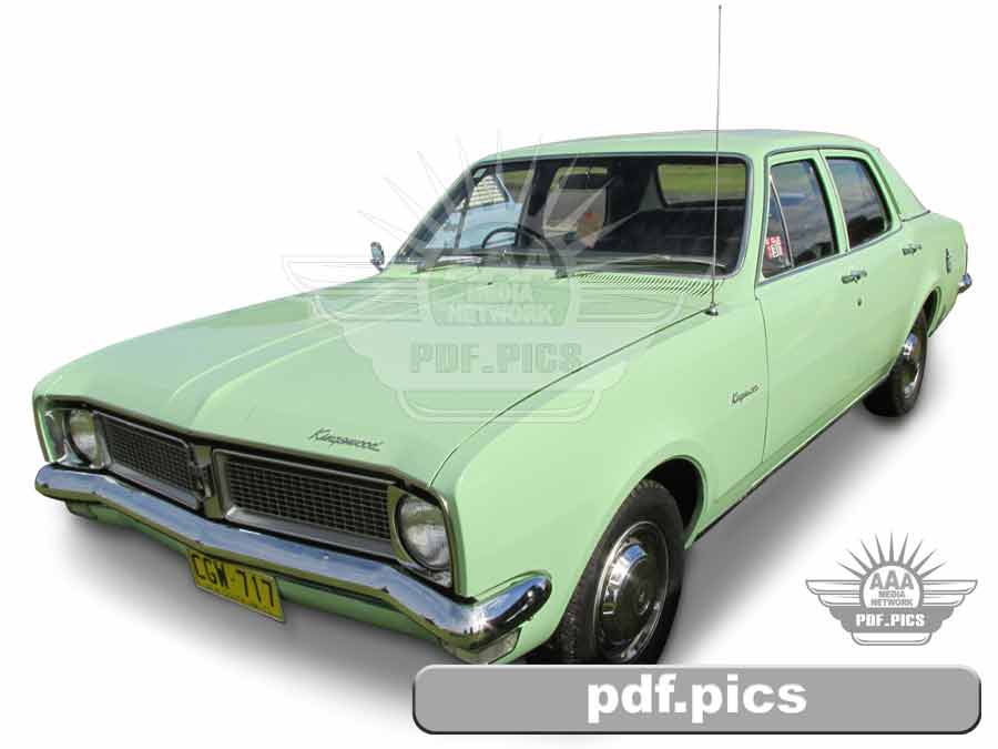 HG Holden Sedan Front Passenger Side View