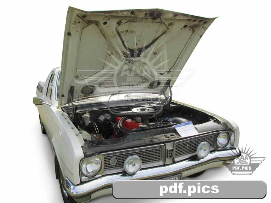 HG Holden Ute Front Drivers Side View