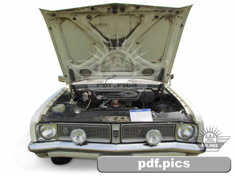 HG Holden Ute Front View