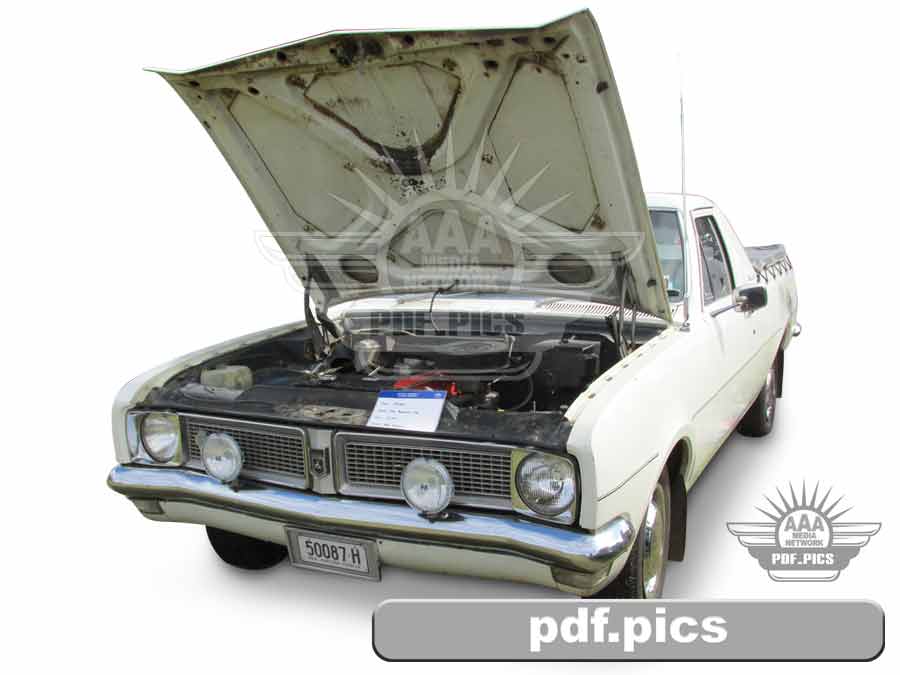 HG Holden Ute Front Passenger Side View