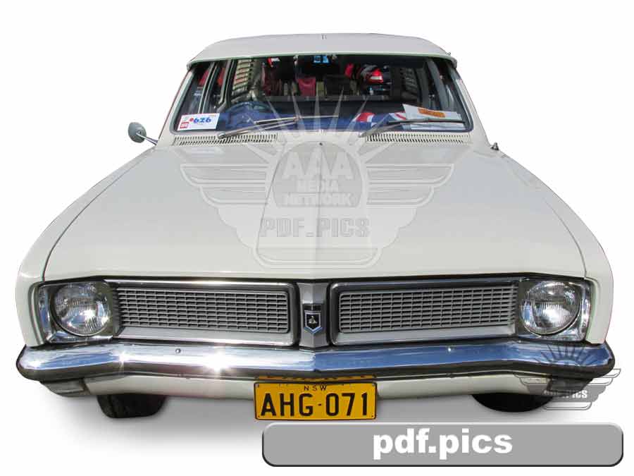 HG Holden Station Wagon Front View