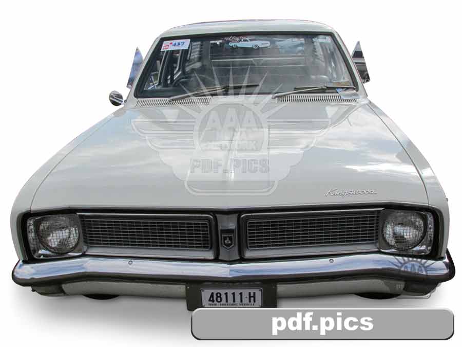 HG Holden Station Wagon Front View