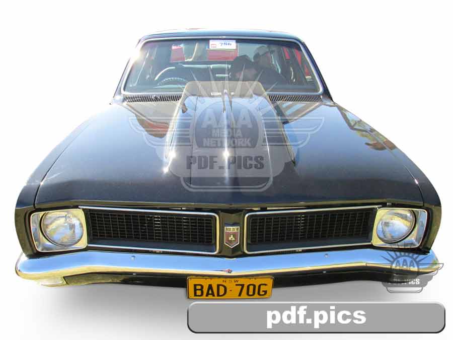 HG Holden Sedan Front View