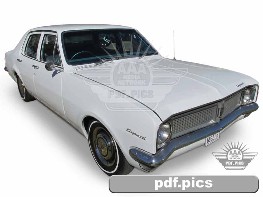 HG Holden Sedan Front Drivers Side View