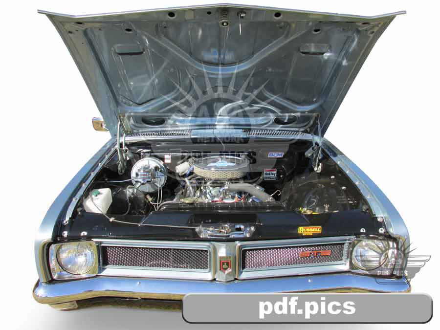 HG Holden Coupe Front View