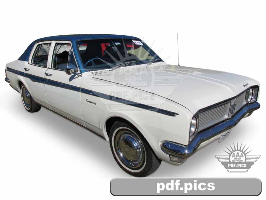 HG Holden Sedan Front Drivers Side View