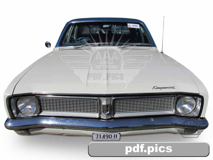 HG Holden Sedan Front View