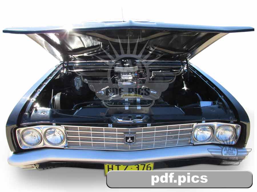 HG Holden Coupe Front View