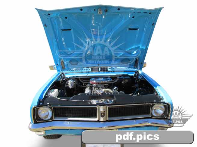 HG Holden Panel Van Front View