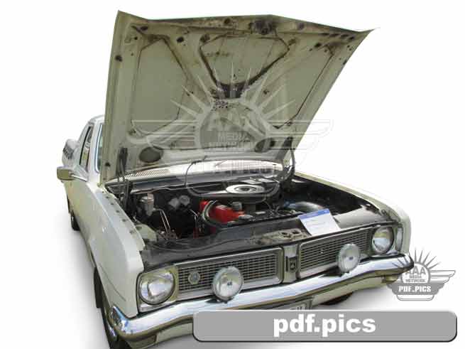 HG Holden Ute Front Drivers Side View