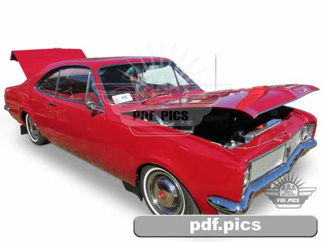 HG Holden Coupe Front Drivers Side View