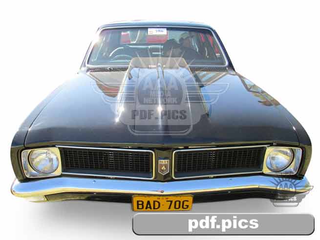 HG Holden Sedan Front View
