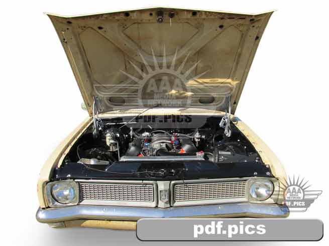 HG Holden Ute Front View