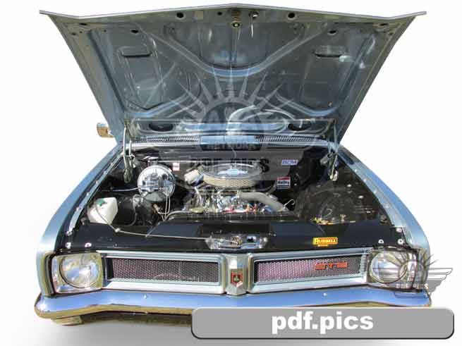 HG Holden Coupe Front View