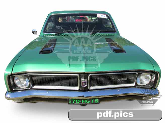 HG Holden Coupe Front View