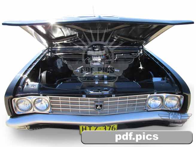 HG Holden Coupe Front View