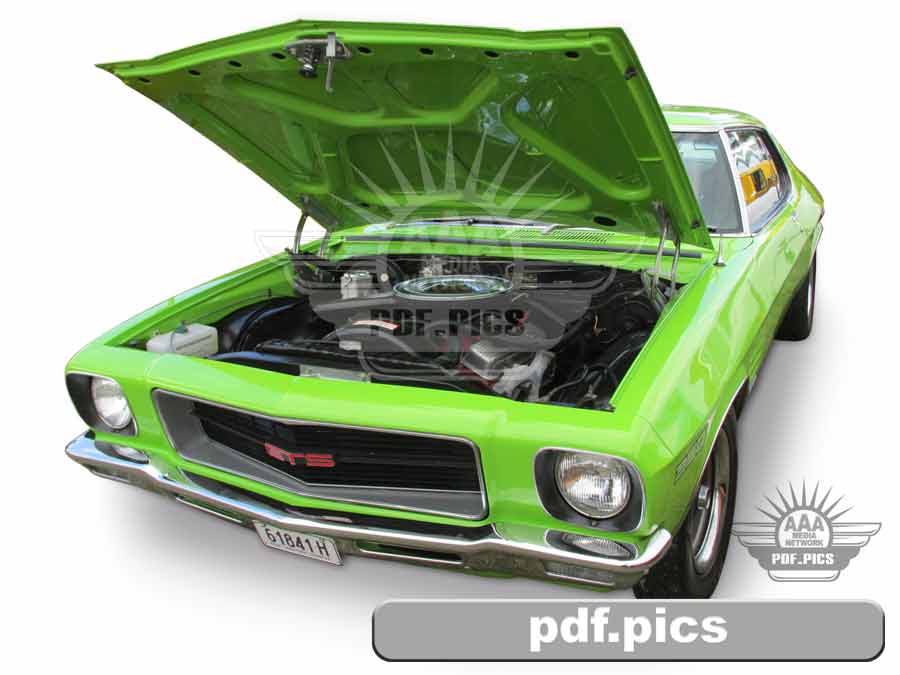 HQ Holden Coupe Front Passenger Side View