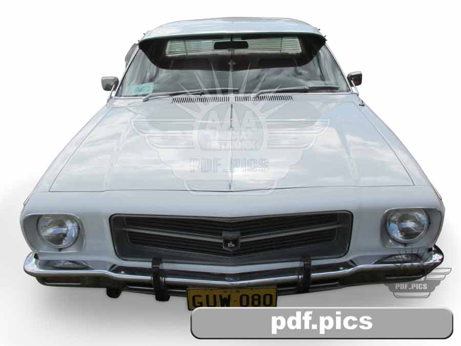 HQ Holden Sedan Front View
