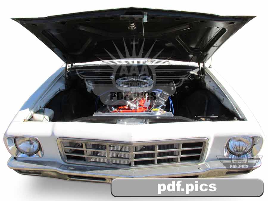 HQ Holden Ute Front View