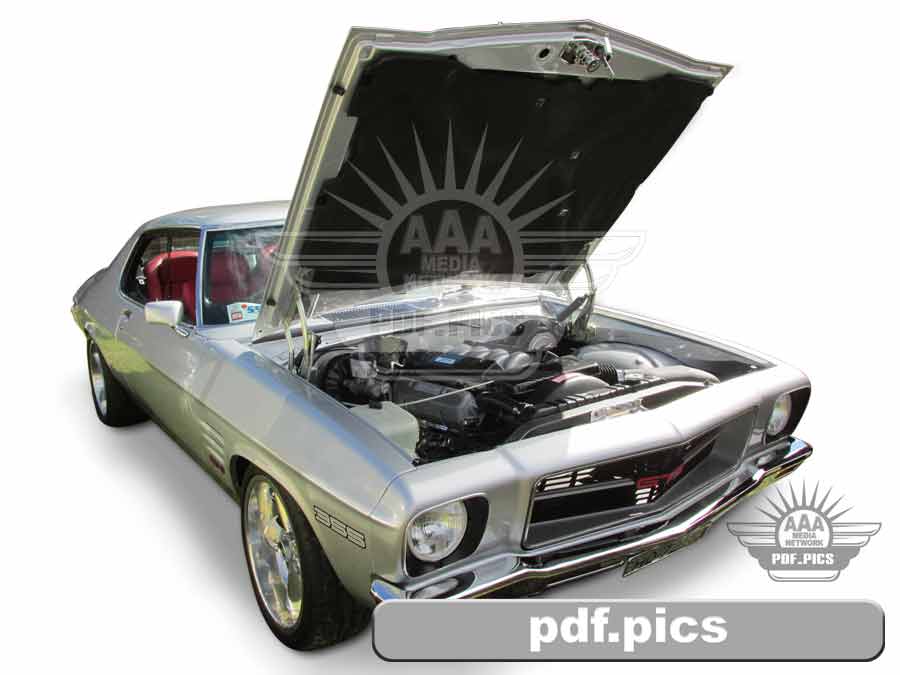 HQ Holden Coupe Front Drivers Side View