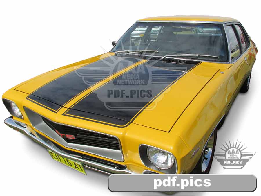 HQ Holden Sedan Front Passenger Side View