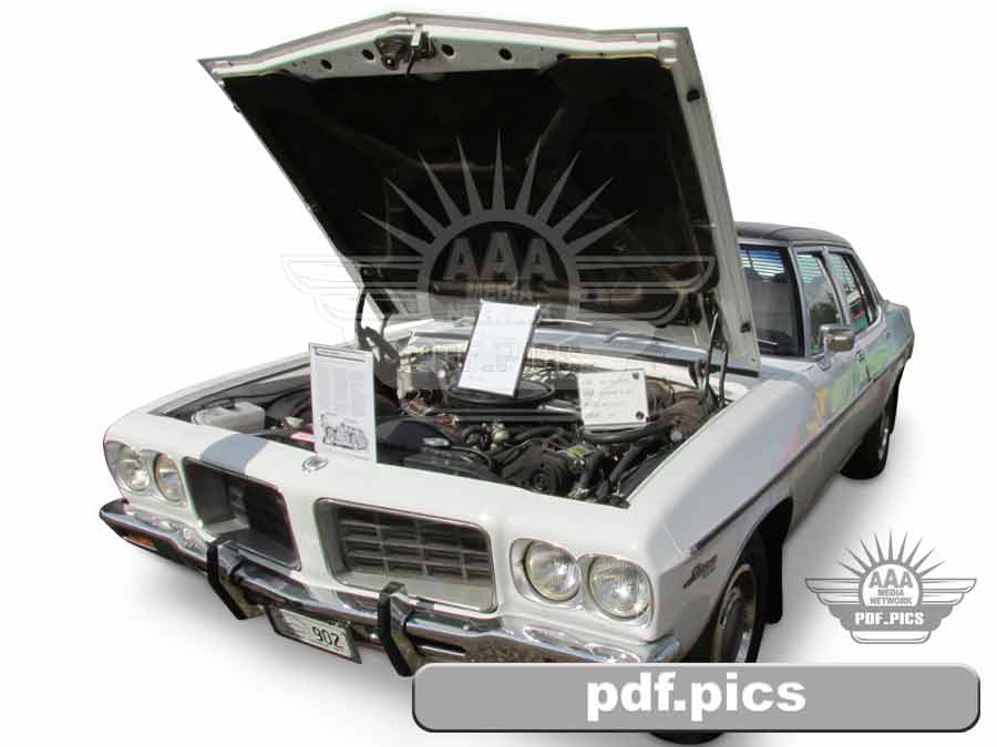 HQ Holden Sedan Front Passenger Side View
