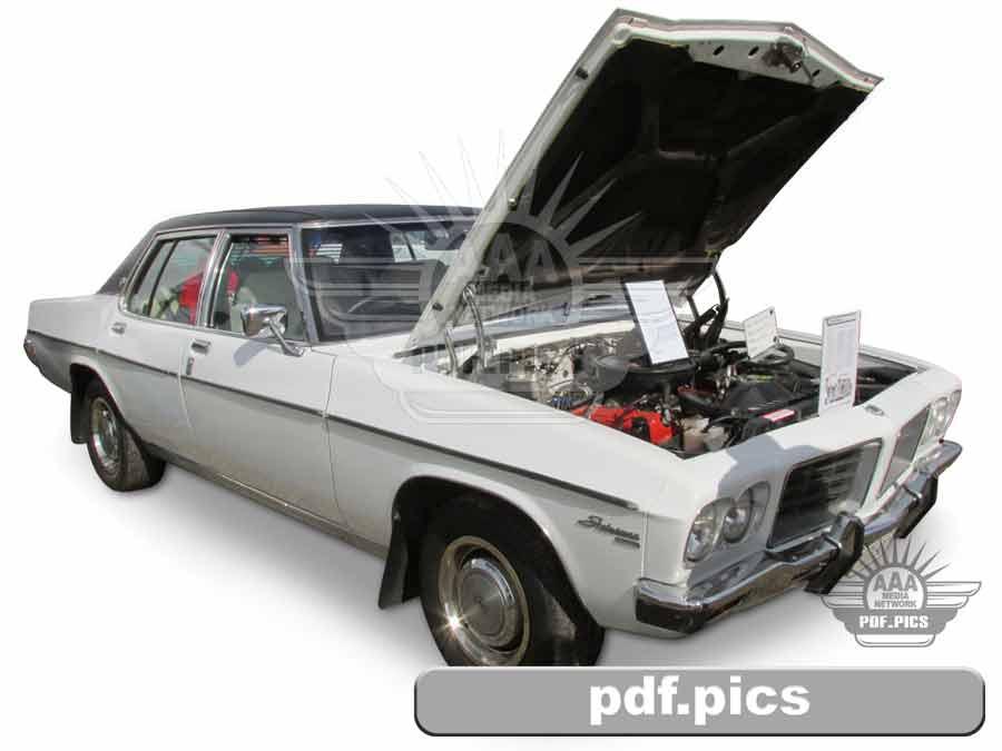 HQ Holden Sedan Front Drivers Side View
