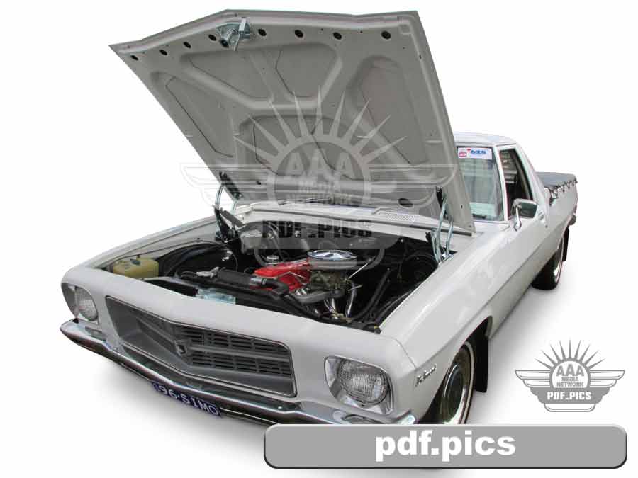 HQ Holden Ute Front Passenger Side View