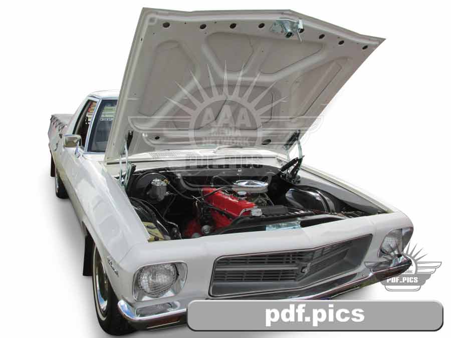 HQ Holden Ute Front Drivers Side View