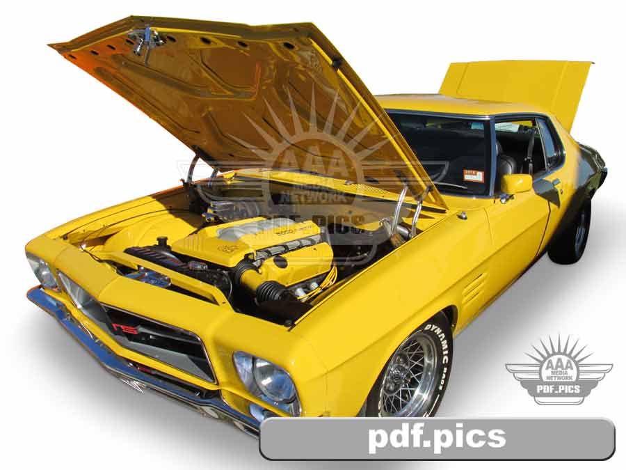 HQ Monaro Coupe Front Passenger Side View