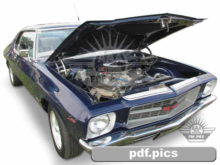 HQ Holden Coupe Front Drivers Side View
