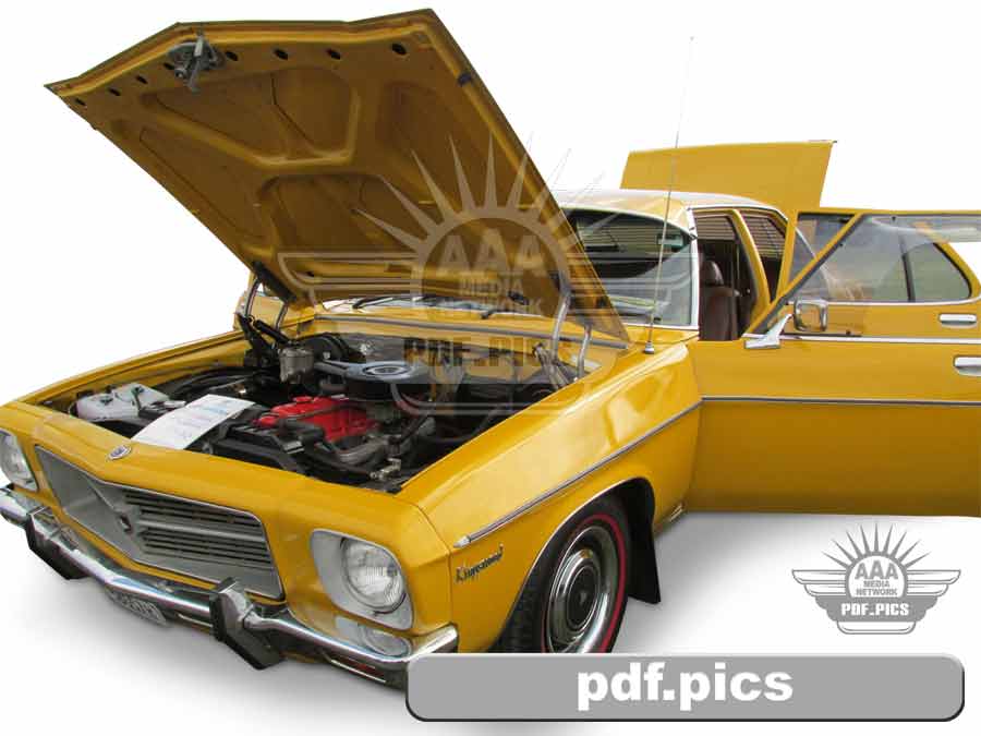HQ Holden Sedan Front Passenger Side View