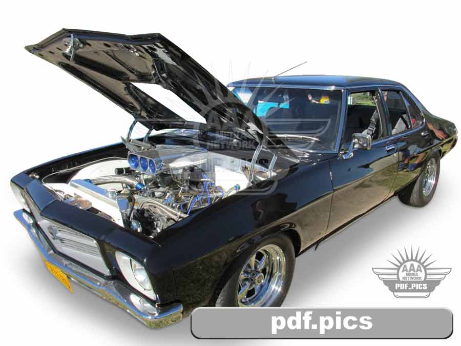 HQ Holden Sedan Front Passenger Side View